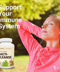 Dr. Berg's Bacti-Cleanse - 8in1 Immune Booster Supplements with Digestive and Inflammation Support Formula - Natural Phytonutrients Minerals and Rich in Antioxidants w/ Vitamin D3 & Zinc - 60 Capsules
