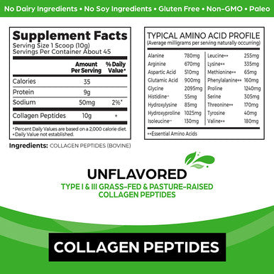 Orgain Grass Fed Hydrolyzed Collagen Peptides Protein Powder with Orgain Organic Plant Based Protein Powder Iced Coffee