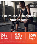 Optimum Nutrition Gold Standard 100% Whey Muscle Building And Recovery Protein Powder With Naturally Occurring Glutamine And Bcaa Amino Acids Vanilla Ice Cream Flavour 30 Servings 900 G