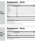 Standard Process Purification Kit With Sp Complete And Whole Food Fiber - Weight Management And Detox And Liver Support With Milk