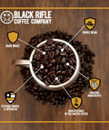 Black Rifle Coffee Company Murdered Out (Extra Dark Roast) Whole Bean Coffee 12 Ounce Bag Of Coffee Beans Extra Dark Roast Coffee Beans Extra Dark Roast With Bold Aroma And Smoky Flavors
