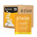 Stash Tea Peppermint Herbal Tea, Box of 100 Tea Bags | Cooling, brisk peppermint flavor with refreshing herbal notes, Non-GMO Project Verified and foil-sealed freshness