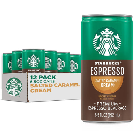 Starbucks Espresso & Cream Light, 6.5 Fl Oz Cans (Pack of 12)