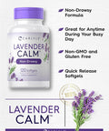 Carlyle Lavender Pills | 80 mg | 120 Softgel Capsules | Calm & Non-Drowsy Formula | Non-GMO & Gluten Supplement