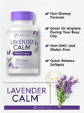 Carlyle Lavender Pills | 80 Mg | 120 Softgel Capsules | Calm & Non-Drowsy Formula | Non-Gmo & Gluten Free Supplement