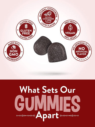 Ceylon Cinnamon Gummies | 2000mg | 60 Count | Vegan, Non-GMO & Gluten Supplement | Sugar | by Nature's Truth