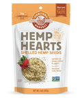 Manitoba Harvest Hemp Hearts, Shelled Hemp Seeds - 8oz, Pack of 2-10g Plant Protein & 12g Omega 3 & 6 per 30g serving - Easy to Digest with 9 Amino Acids - Gluten Free, Non-GMO Project Verified