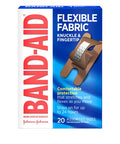 Band-Aid Brand Flexible Fabric Bandages Knuckle & Fingertip, 20 Count (Pack Of 2)