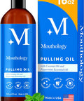 Mouthology Coconut Oil Pulling for Teeth and Gums 16oz