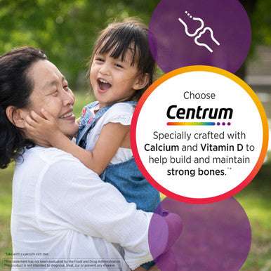 Centrum Multivitamin Tablet For Women Multivitamin/Multimineral Supplement With Iron Vitamin D3 B Vitamins And Antioxidant Vitamins C And E Gluten Free Non-Gmo Ingredients - 200 Count