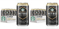 Starbucks - RTD Coffee Nitro Cold Brew, Black Unsweetened, 9.6 fl oz Cans (8 Pack), Iced Coffee, Cold Brew Coffee, Coffee Drink