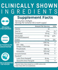 Kori Krill Kori Mind & Body Omega-3 Oil Omega 3, Brain Supplements for Memory and Focus, Lutein, Zeaxanthin, B12, Tumeric Curcumin, 60 Softgels