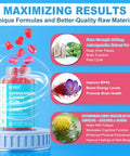 Ashwagandha Gummies 2000Mg, Magnesium Glycinate Gummies For Adults 200Mg, Vitamin B6, Zinc, Rhodiola Rosea, Lemon Balm, - Relaxation Support, Natural Zzz, Brain, Muscle, Stamina, Energy, Sugar Free