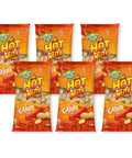 Hampton Farms Hot Nuts Cajun Spicy Peanuts, 10 oz.(Pack of 2)