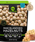 NUT CRAVINGS - Roasted & Salted Macadamia Nuts - No Shell, (16oz - 1 LB) Packed Fresh in Resealable Bag - Healthy Protein Food Snack, Food Assortments Hazelnut