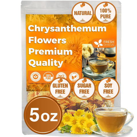 FreshDrinkUS, Premium 50 Mulberry Leaf Tea Bags, 100% Natural & Pure from Mulberry Leaves. Herbal Tea. Made with Natural Material Tea Bags. No Sugar, No Caffeine, No Gluten, Vegan.