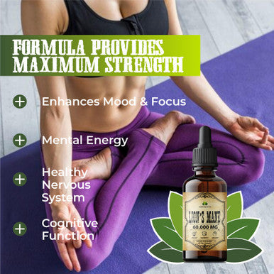 HERBALICIOUS Lion S Mane Liquid Mushroom Supplement Premium Mushroom Extract Brain Supplement For Memory Focus, Clarity And Nerve Support Non-Gluten And Non-Gmo Supplement Lions Mane 2 Fl Oz