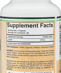 Double Wood Supplements Luteolin Supplement 100mg Servings 120 Capsules