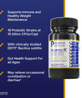 Premier Research Labs Microbiome-18 - Gut & Digestive Health Supplement - Probiotics - For Microbial Balance - With Bifidobacteri