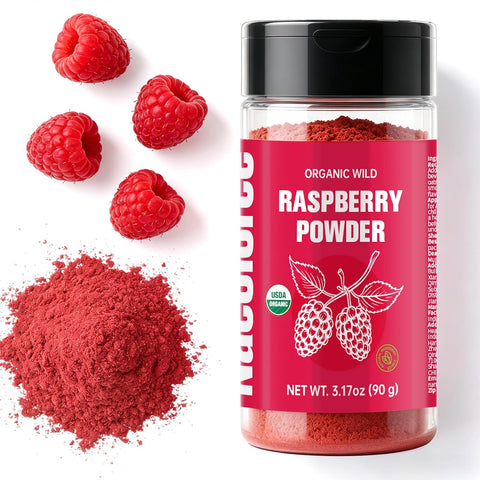 Nacolorce 100% Organic Freeze-Dried Strawberry Powder, 3.17Oz