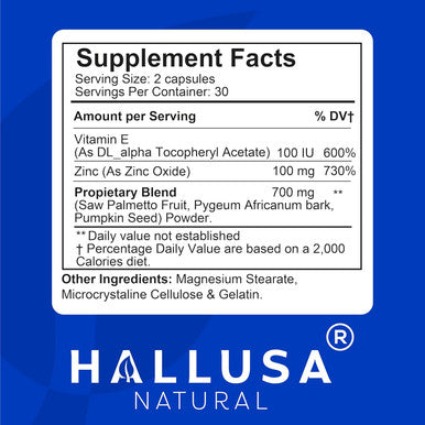 Pr stata Inflamada - Prostatitis - Pastillas Para La Pr stata - Hallprost 60 Capsulas