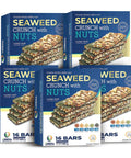 Seaweed Crunch with Nuts Classic TasteÃ¢â‚¬â€œ Amazin Choices Vegan Snack Bars with Cashews, Almonds & Pumpkin Seeds Ã¢â‚¬â€œ Premium Asian Chips Ã¢â‚¬â€œ Seaweed Sheets Ã¢â‚¬â€œ Sandwich Seaweed Ã¢â‚¬â€œ Variety Pack