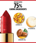 L'Oreal Paris L OrEal Colour Riche Original Creamy Hydrating Satin Lipstick With Argan Oil And Vitamin E Blushing Berry 1 Count