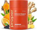 Proper The Oranges Immune Support Supplement. Orange Tangerine Drink Mix. Elderberry Vitamin C and Zinc Complex with Echinacea Immunity Vitamins Phytonutrients and Gut Health Probiotic