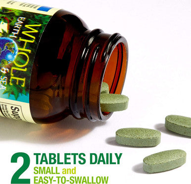 Whole Earth Sea from Natural Factors Womens Prenatal Multivitamin and Mineral Whole Food Supplement Vegan 60 Tablets 60 Tablets