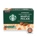 Starbucks K-Cup Coffee Pods, Caramel Naturally Flavored Coffee For Keurig Brewers, 100% Arabica, 1 Box (22 Pods)