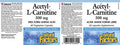 Natural Factors Acetyl LCarnitine 500 milligrams 60 Vegetarian Capsules