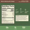 Optimum Nutrition (On) Gold Standard 100% Plant Based Protein Powder Gluten Free Vegan Protein For Muscle Support And Recovery With Amino Acids - Rich Chocolate Fudge 800 G 20 Servings