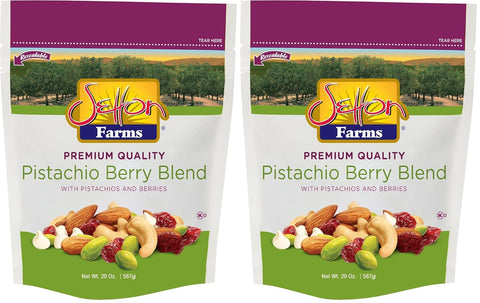 Setton Farms Pistachio Nut Blend with Almonds, Pistachios and Cashews, 4 oz Resealable Bag