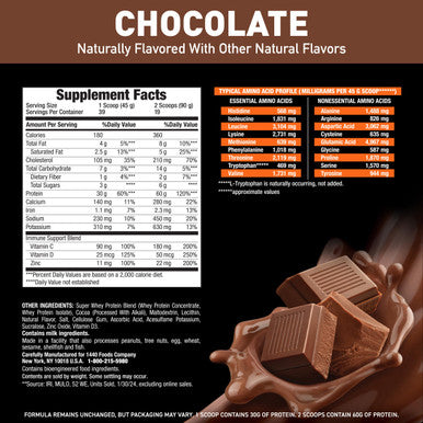 Super Advanced Whey Protein Powder Chocolate
