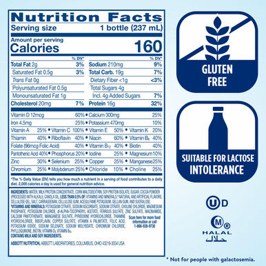 Ensure Nutritional Shake 16G Protein Milk Chocolate 8 Fl Oz 6 Count
