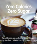 Sweetleaf Sweet Drops - Flavored Stevia Liquid Sweetener Organic Stevia Extract Zero Calories Gluten Keto Friendly Non GMO Natural Flavors Sugar Alternative - Chocolate Raspberry 2 Fl Oz