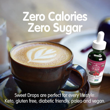 Sweetleaf Sweet Drops - Flavored Stevia Liquid Sweetener Organic Stevia Extract Zero Calories Gluten Keto Friendly Non GMO Natural Flavors Sugar Alternative - Chocolate Raspberry 2 Fl Oz