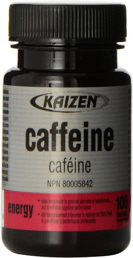Kaizen Caffeine 100 Count - Packaging May Vary