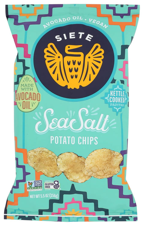 Siete Potato Chips Sea Salt Vinegar 5.5 OZ