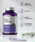 Horbaach Black Elderberry 300 Capsules