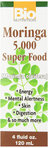 Bio Nutrition Moringa Liquid, 4 Fluid Ounce
