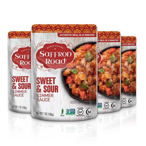 Saffron Road Lemongrass Basil Simmer Sauce, 7 oz