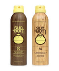 Sun Bum Sun Bum Original Spf 30 and 50 Sunscreen Spray Vegan and Reef Friendly (octinoxate & Oxybenzone Free) Broad Spectrum Moisturizing Uva/uvb Sunscreen With Vitamin E 2 Pack
