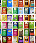 Blue Ribbon Twinings Tea Bags Sampler Assortment Variety Pack Box - 48 Count - Perfect Variety - English Breakfast Green Black Herbal Chai Tea and more
