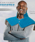 Heating Pad For Neck And Shoulders, Gifts For Women, Men, Mom, Dad, Christmas, Birthday, Mothers Day, Fathers Day - Weighted Neck Heating Pad For Pain Relief, 6 Heat Setting 2H Auto-Off Home Office