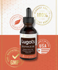 Lugols Iodine 2 Fl Oz Twin Pack 2% Liquid Drops By Carlyle
