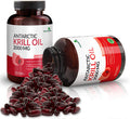 Futurebiotics Antarctic Krill Oil 2000mg with Astaxanthin, Omega-3s EPA, DHA and Phospholipids - 100% Pure Premium Krill Oil Heavy Metal Tested, Non GMO Ãƒâ€šÃ¢â‚¬â€œ 120 Softgels