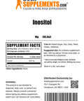 BulkSupplements Inositol Powder - Vitamin B8 Supplement for Antioxidants & Liver Support - Unflavored, - 500mg , 2000 Servings (1 Kilogram - 2.2 lbs)
