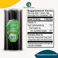 Amazing Herbs Raw Natural Honey - Herbal Honey Infused With Ecea, Elderberry, Garlic, Eucalyptus Extracts & Pure Black Seed Oil, Non Gmo, Gluten Free - Honeyzest Immune Boost Straws, 100 Count
