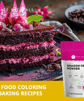 Kate Naturals Dragon Fruit Powder For Baking & Drink (4Oz). Vegan Gluten Dried Dragon Fruit Pink Pitaya Powder For Dragon Fruit Syrup. Dragonfruit Pitaya Powder For Smoothie & Food Coloring
